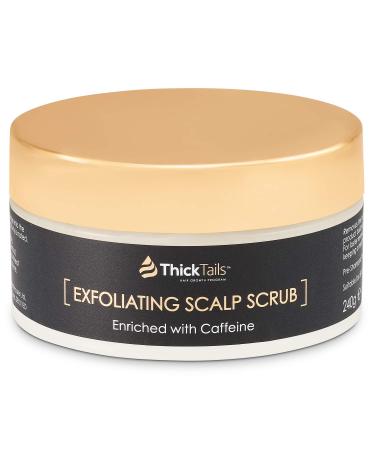 ThickTails Scalp Revival Micro-Exfoliating Shampoo | Scalp Scrub Treatment to Soothe a Dry Flaky Itchy Scalp | Vegan | Free from Sulphate Silicone and Paraben