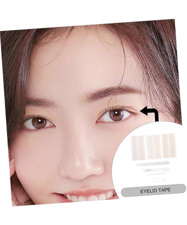 FRCOLOR 1 Set Double Eyelid Sticker Eyelid Lift Strip Lace Eyelid Sticker Eye Lid Lifters Tape Natural Eyelid Sticker Eye Makeup Tape Doublesided Tape Pvc Tape Stickers Woman Makeup Set 3.5x2.4x0.1cm Black - Buy Online on GoSupps.com