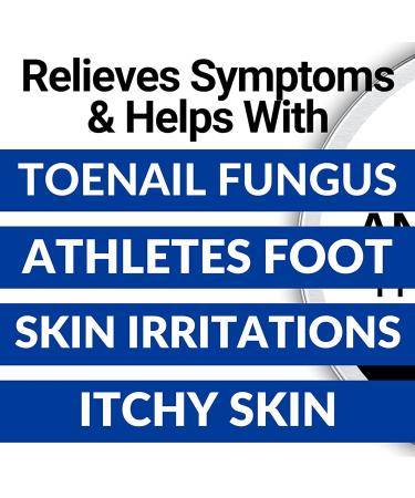 Antifungal Skin Cream - All-Natural Anti-Itch Treatment - For Eczema, Ringworm, Jock Itch, Athlete's Foot & Nail Fungal Infections - 30g - Made In UK - Buy Online on GoSupps.com