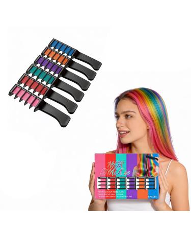 Kit De Peignes Coloration Temporaire : Teinte Naturelle Douce Avec Une Couverture Uniforme Nourrit Les Cheveux Application Facile Humide Ou S che For Des R sultats Durables