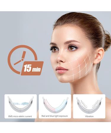Slimming Devices Face Microcurrent Facial V Device Face Accessories Beauty Instrument Lymphvtic V Face Device Beauty Belt Device for Women Face Care Belts Face Shapes Men Adults Grownups White - Buy Online on GoSupps.com