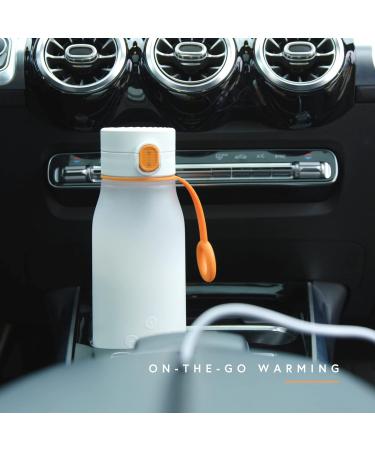 BuubiBottle Smart Portable Milk Warmer by Quark - Rechargeable USB Bottle Warmer for Breastmilk Water & Baby Formula - Precise Temperature Control up to 50 C - Travel Bottle Warmer with LED Display & Auto Sleep - Buy Online on GoSupps.com