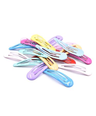10 Pairs Colorful Snap Prong Hair Clips for Ladies & Girls - Art&Beauty - Buy Online on GoSupps.com