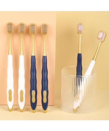 Ultra Soft Toothbrush Six-Pack | Extra Soft Bristles for Adult Gum Care - Gentle & Effective - Buy Online on GoSupps.com