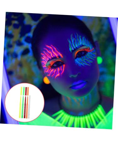 DRESSOOS 5pcs Halloween Paint Pen Fluorescence Eyeliner Eye Liner Fluorescence Liner Eyeliner Pencil Plastic - Buy Online on GoSupps.com