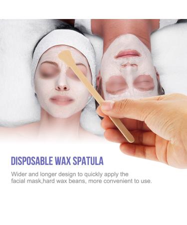 100pcs Disposable Wax Spatulas | Wooden Hair Removal Applicators | Cosmetic Wax Sticks for Smooth Skin - Buy Online on GoSupps.com