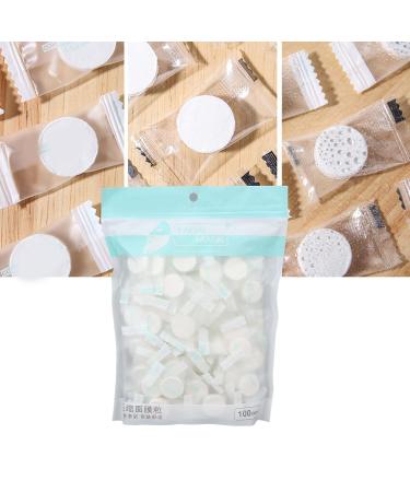Airshi Compressed Facial Mask Paper - 100pcs DIY Soft Disposable Masks for Home & Travel | Skin-Friendly & Breathable - Buy Online on GoSupps.com