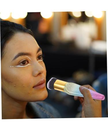 Didiseaon Buffing Brush Makeup Powder Foundation Brush Makeup Flat Brush Flat Foundation Brush Face Powder Brushes Flat Top Foundation Brush Cosmetic Crack Travel Applicator - Buy Online on GoSupps.com