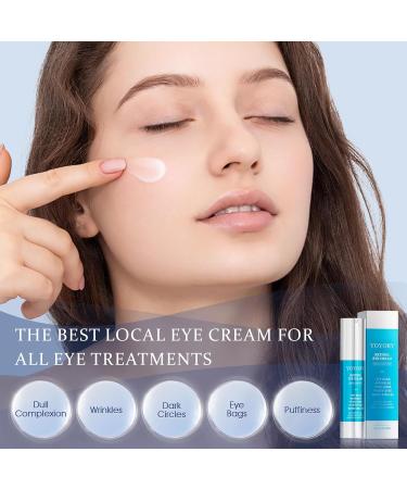 Retinol Eye Cream for Eye Bags - Anti-Aging Under Eye Treatment for Dark Circles Fine Lines Wrinkles Puffiness - Hydrating & Moisturizing Skin CareGift for Women and Men 0.67 fl oz 0.67 Fl Oz (Pack of 1) - Buy Online on GoSupps.com