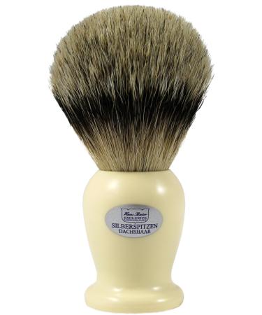 Hans Baier Exclusive Shaving Brush Acrylic Cream - Size 3