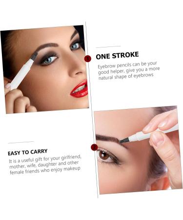 Angoily 20 pcs Woman Make Up Pencils for Supplies Beauty Four-head Women Eyebrow Pencil Drawing - Buy Online on GoSupps.com