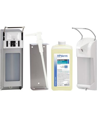  SORIFA Pack of 6 - HPderm Shower Gel - 2 in 1 body and hair - Dermo-protector - All skin and hair types - Oat protein - Frequent use - pH neutral soap-free - 1L bottle - Buy Online on GoSupps.com