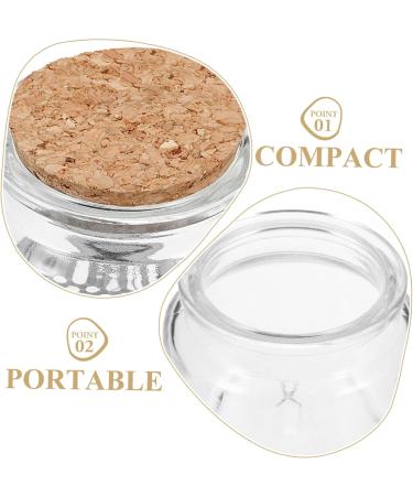 Beavorty Nail Cup Glass Nail Liquid Holder Dappen Dish for Acrylic Nails Nail Dappen Cup Dappen Dish with Lid Manicure Nail Dish Cup Nail Dish Cups with Lids Sequins Stainless With Base - Buy Online on GoSupps.com