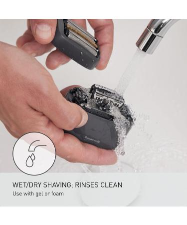 Panasonic ARC5 Palm-Sized Electric Shaver - Compact Razor with 5-Blade System USB-C Charging Wet/Dry Use - ES-PV3A-K Black - Buy Online on GoSupps.com