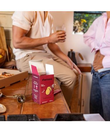 Farmana Debloating and Daily Digestion Drink Mix Anti-Bloating and Gut Health Supplement with Digestive Enzymes Prebiotics and Organic Superfoods Detox and Debloat - Pineapple Ginger Flavor - Buy Online on GoSupps.com