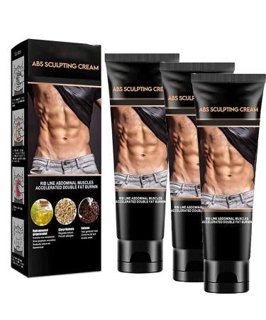 DUBUSH Sculptique Abs Sculpting Cream Anti Cellulite Hot Cream Natural Sweat Workout Enhancer Body Sculpting Cellulite Workout Cream Firming Body for Men and Women