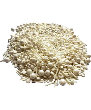 Pearl Sugar Sprinkles Candy 120g/4.2oz Mixing Size Baking Cake Decorations Cupcake Toppers Jimmies Cookie Decorating Celebrations Wedding Shower Party Chirstmas Supplies (White) - Buy Online on GoSupps.com
