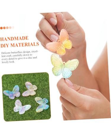 Anneome 20pcs Hairpin Diy Accessories Key Fob Butterfly Charms Diy Butterflies Accessories Phone Case - Buy Online on GoSupps.com