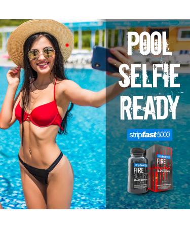 Fire Bullets Max Strength Black Edition - Keto Friendly for Women & Men | 30 Days Supply - Buy Online on GoSupps.com