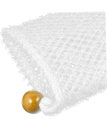 MUSISALY 2 Pcs Soap Bag Shower Stool Mesh Shower Face Sponge Shower Pouf Bath Scrubber for Body Net Nylon - Buy Online on GoSupps.com