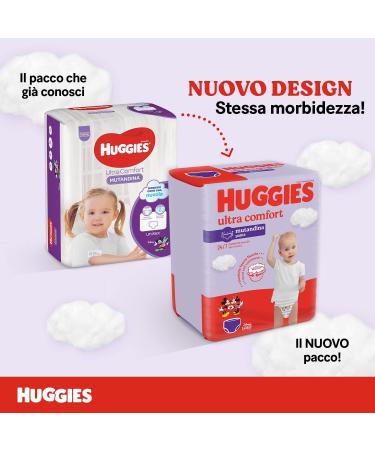 Huggies Ultra Comfort Size 5 Diaper Pants (12-17 kg) - Pack of 68 | Quality International Shipping - Buy Online on GoSupps.com