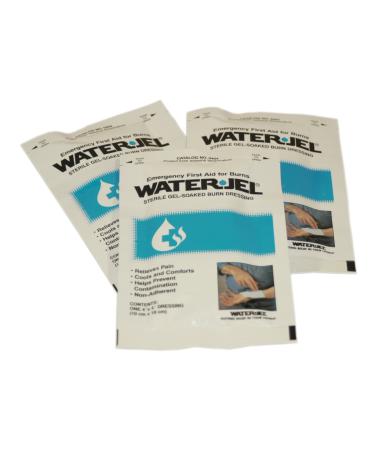 Water Jel Burn Dressing Sterile 4 X 4 from Rescue Essentials by Water Jel