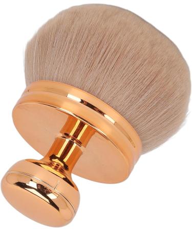 Makeup Brush Compact Electroplated Handle Mushroom Head Skin-Friendly Home Foundation Brush for Dressing Table - Buy Online on GoSupps.com