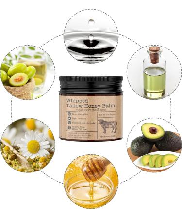 suif de b uf suif de b uf pour la peau suif de b uf pour le visage suif de b uf de b uf nourri l'herbe baume de suif de b uf bio pour le visage cr me hydratante pour tous usages naturel - Buy Online on GoSupps.com