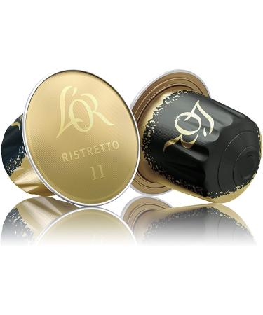 L'Or Espresso Caf - 200 Capsules Ristretto Intensity 11 - compatible with Nespresso * (pack of 20 x 10) - Buy Online on GoSupps.com