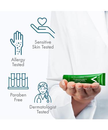 Vichy Normaderm S.O.S Acne Rescue Spot Corrector | Acne Spot Treatment with 10% Sulfur, Niacinamide & Glycolic Acid | Blemish Remover for Sensitive Skin - Buy Online on GoSupps.com