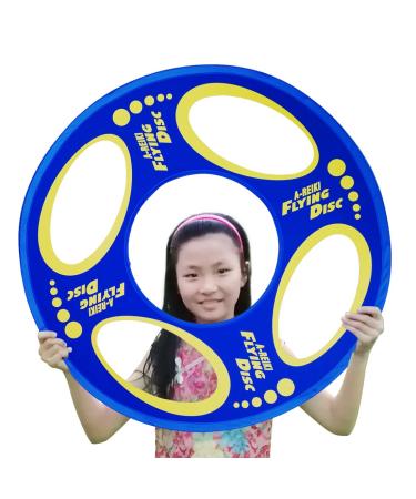 A-REIKI Giant Flying Disc Soft, Foldable & Floats in Air - Encourage Outdoor Play & Family Fun - Great for Kids, Parent-Child Interaction, and School Activities Medium