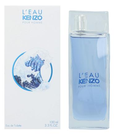 L'eau Kenzo by Kenzo Eau De Toilette Spray 3.3 oz Men Cedar Lemon Mint 3.3 Fl Oz (Pack of 1) - Buy Online on GoSupps.com