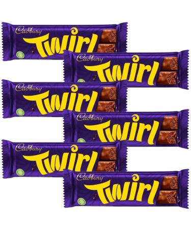 Chocolate Bar Bundle With Twirl Chocolate Bars 43g (6 Pack) - Buy Online on GoSupps.com
