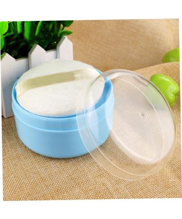 Beavorty 6pcs Kids Travel Set with Makeup Containers and Portable Powder Sieve - Blue - Buy Online on GoSupps.com