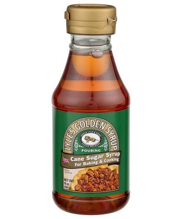 Lyle's Golden Syrup, Original, All-Natural Syrup for Baking and Cooking, 325ml 11 Fl Oz (Pack of 1) Golden