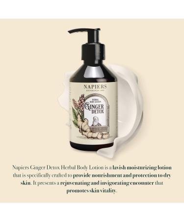 Napiers Dry Skin Body Lotion with Ginger Detox | Natural Herbal Moisturiser for Dry Skin - 250ML - Buy Online on GoSupps.com