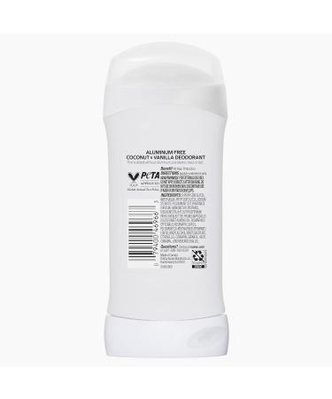 Suave Aluminum-Free Deodorant for Women - Coconut & Vanilla 2-Pack | 2.6 Oz Each - Buy Online Now - Buy Online on GoSupps.com