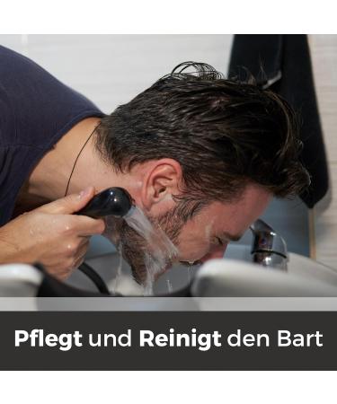 Beard Shampoo for Daily Care - 200ml | Best Beard Wash for Soft & Healthy Beards | International Shipping - Buy Online on GoSupps.com