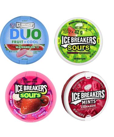 ICE BREAKERS (Mints Cinnamon 04 Packs (Half Box)) Mints Cinnamon 04 Packs (Half Box)