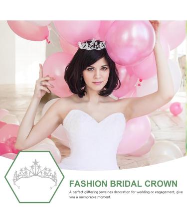 Frcolor Crystal Rhinestone Tiara Crown | Star Bridal Wedding & Pageant Queen Headband - Shop Internationally! - Buy Online on GoSupps.com