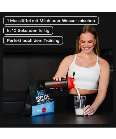 XXL Nutrition Whey Isolate 90 Protein Protein Powder Protein Shakes Whey Protein Isolate Protein Powder Various Flavors Banana 1000 grams 33 shakes Banana 1000 grams - Buy Online on GoSupps.com