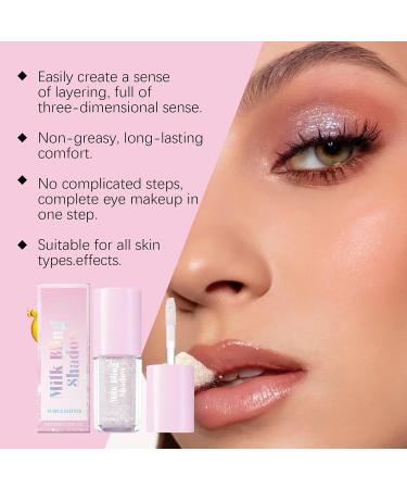  G n rique Long-lasting high-adherence glittery liquid eyeshadow with a precise finish and shimmering effect 2ml pink-purple - Buy Online on GoSupps.com