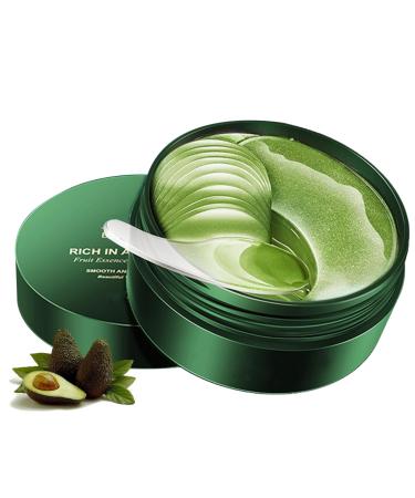 30 couples Eye pads eye care eyes pads eye pads dark circles pads for an optimally moistened eye area anti -aging dark circles (green)