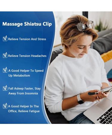 8-Piece Acupressure Clip Set - Portable Massage Device for Pain Relief Weight Loss & Stress Relief - Buy Online on GoSupps.com