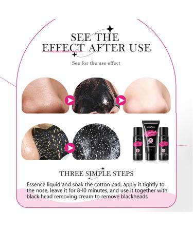 Blackhead Remover Skincare Set Black Head Remover for Face Pore Strips for Blackheads Lead Out - Blackhead Remover Cream - Pore Minimizer for Blackheads Dirt Acne Oily Skin Pores Shrinking - Buy Online on GoSupps.com
