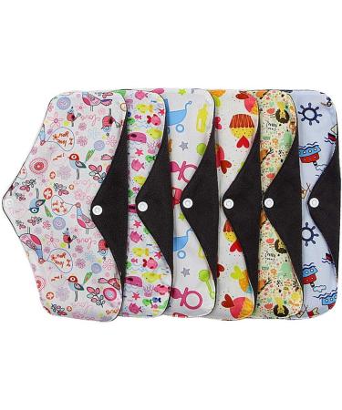 Reusable Bamboo Cotton Menstrual Wipes - Soft Hygiene Towels (10/20 Pieces) | Washable & Absorbent Feminine Care Inserts - Buy Online on GoSupps.com