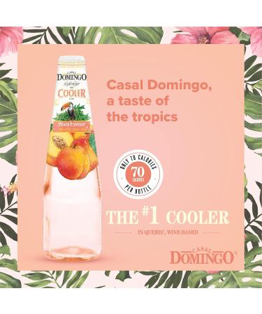 Casal Domingo Peach Fantasy 24 Count Peach Fantasy 341 ml (Pack of 24) - Buy Online on GoSupps.com