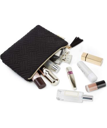 Buy Bagsmart 2-Piece Marble Cosmetic Bag & Pencil Case - Multifunction Travel Organizer - Black Zip Packing Cube - Ideal for International Shipping - Buy Online on GoSupps.com