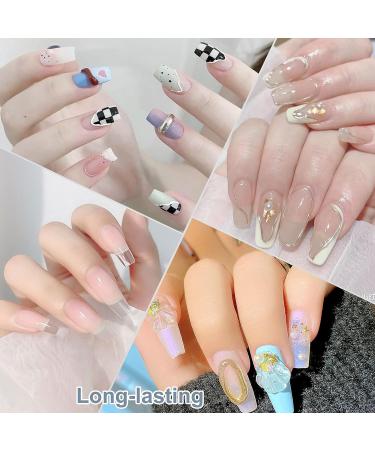 Sedbuwza Solid Sculpture Nail Extension Builder Gel - Clear Non-Sticky Hard Gel for DIY Nail Art - Buy Online on GoSupps.com