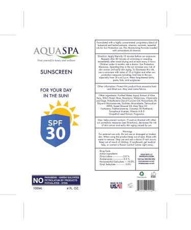 Buy Sunscreen SPF 30 - Broad Spectrum Protection for All Skin Types | International Shipping Available - Buy Online on GoSupps.com